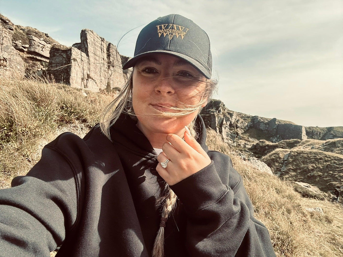 WanderWest Midnight Rider Trucker – Black - WanderWest