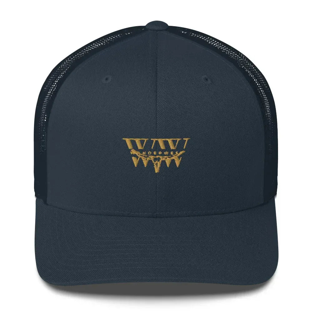 WanderWest Coastal Drift Trucker – Navy - WanderWest