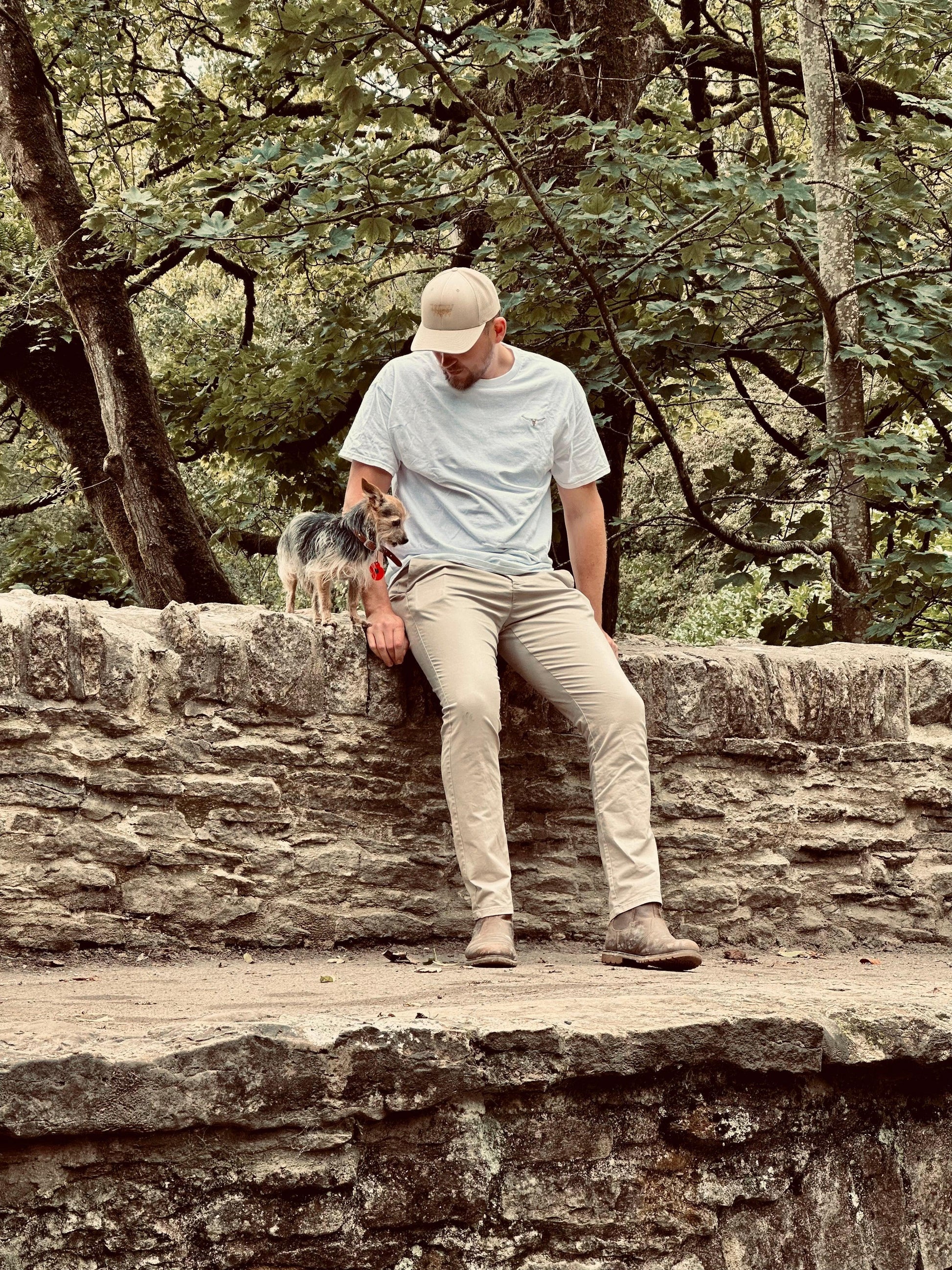 Longhorn Bull Skull Dust Trail Tee – White - WanderWest