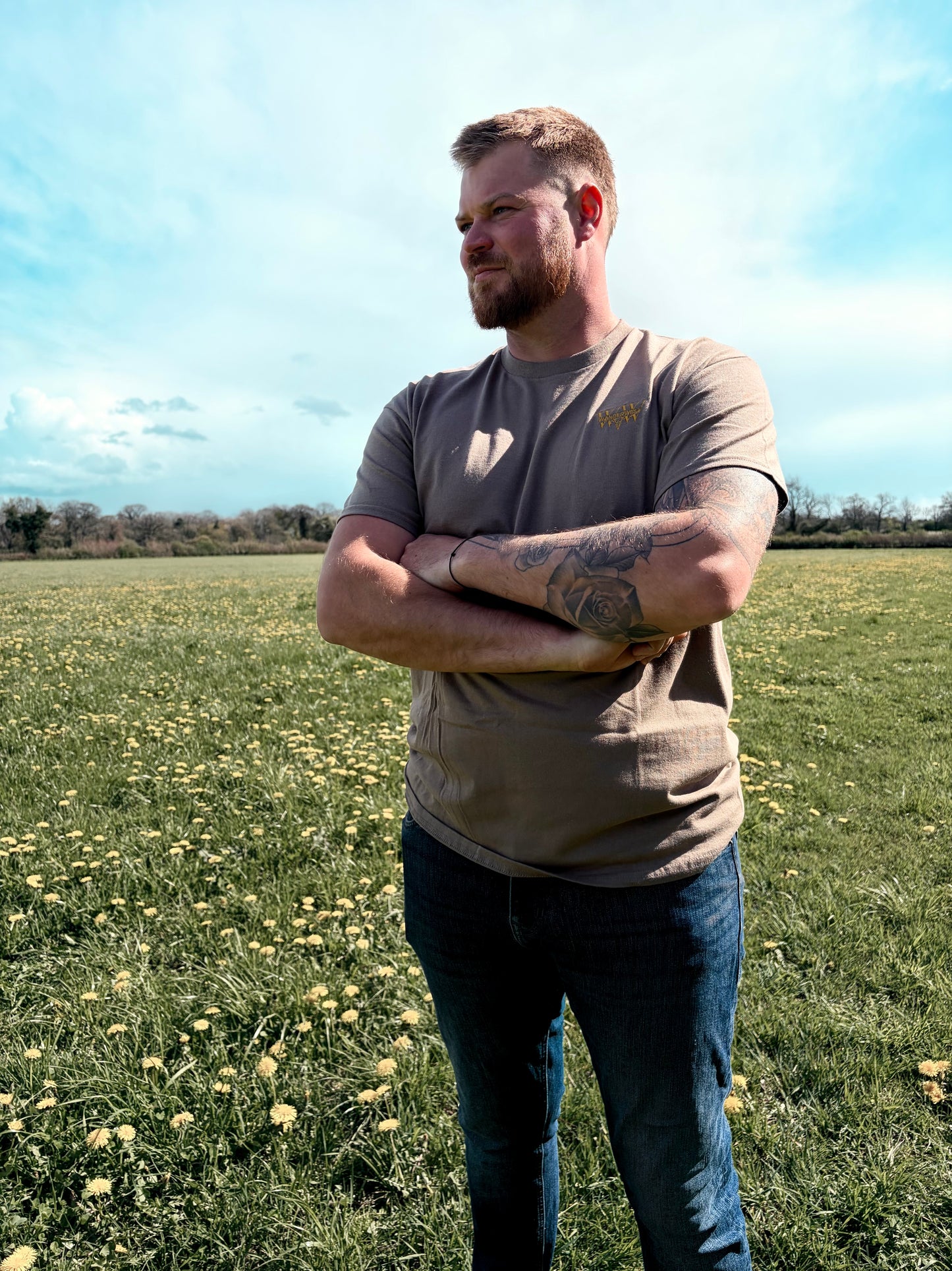 WanderWest Savannah Dust Tee – Brown