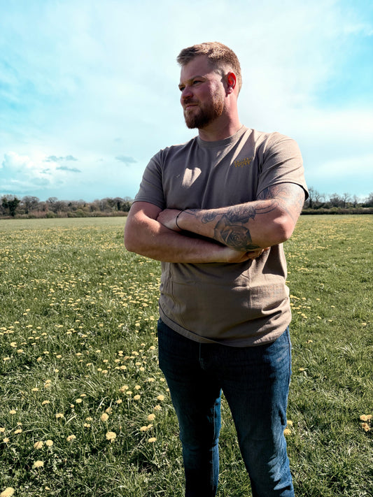 WanderWest Savannah Dust Tee – Brown