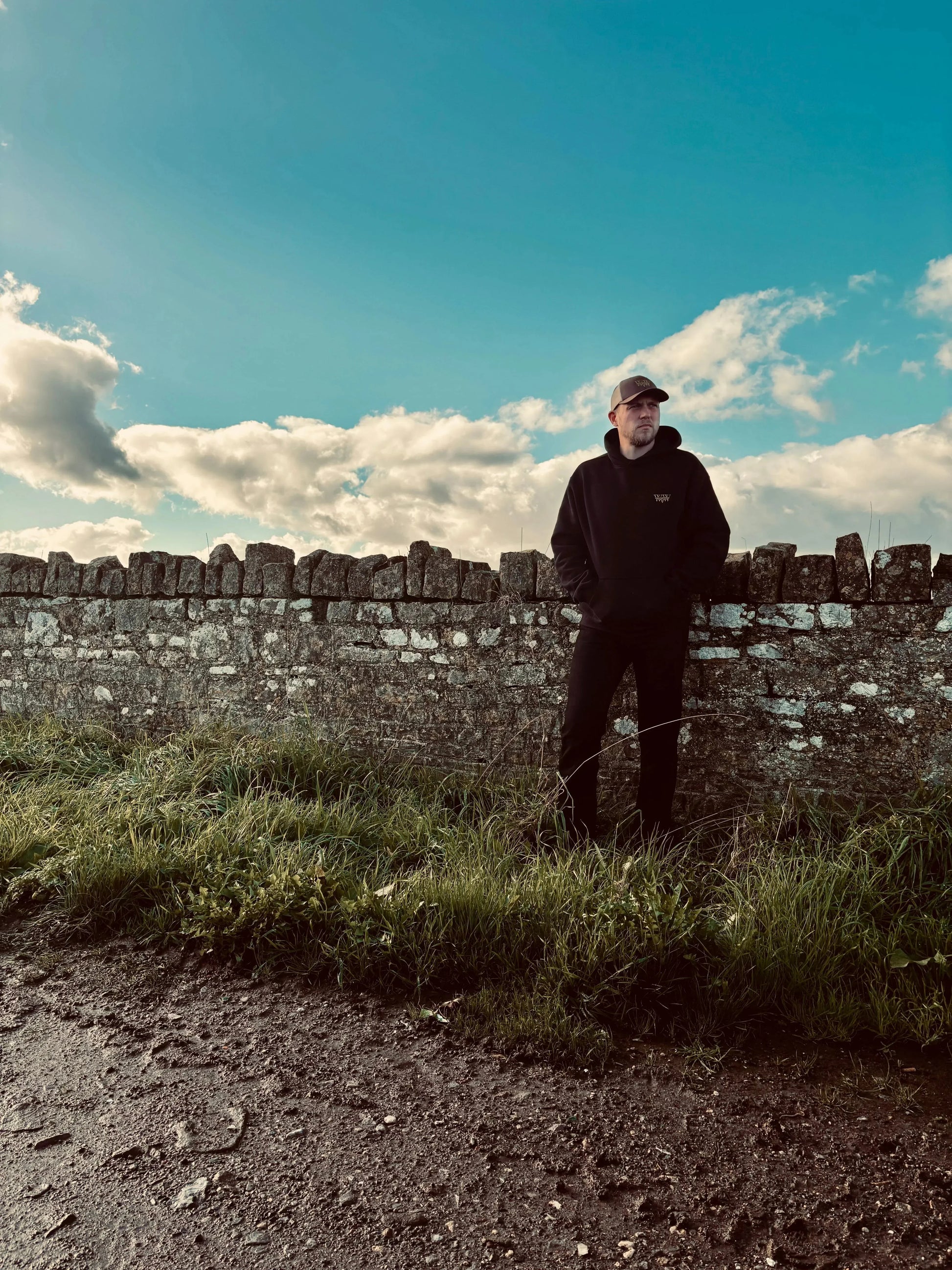 Outlaw Spirit Oversized Hoodie – Black - WanderWest