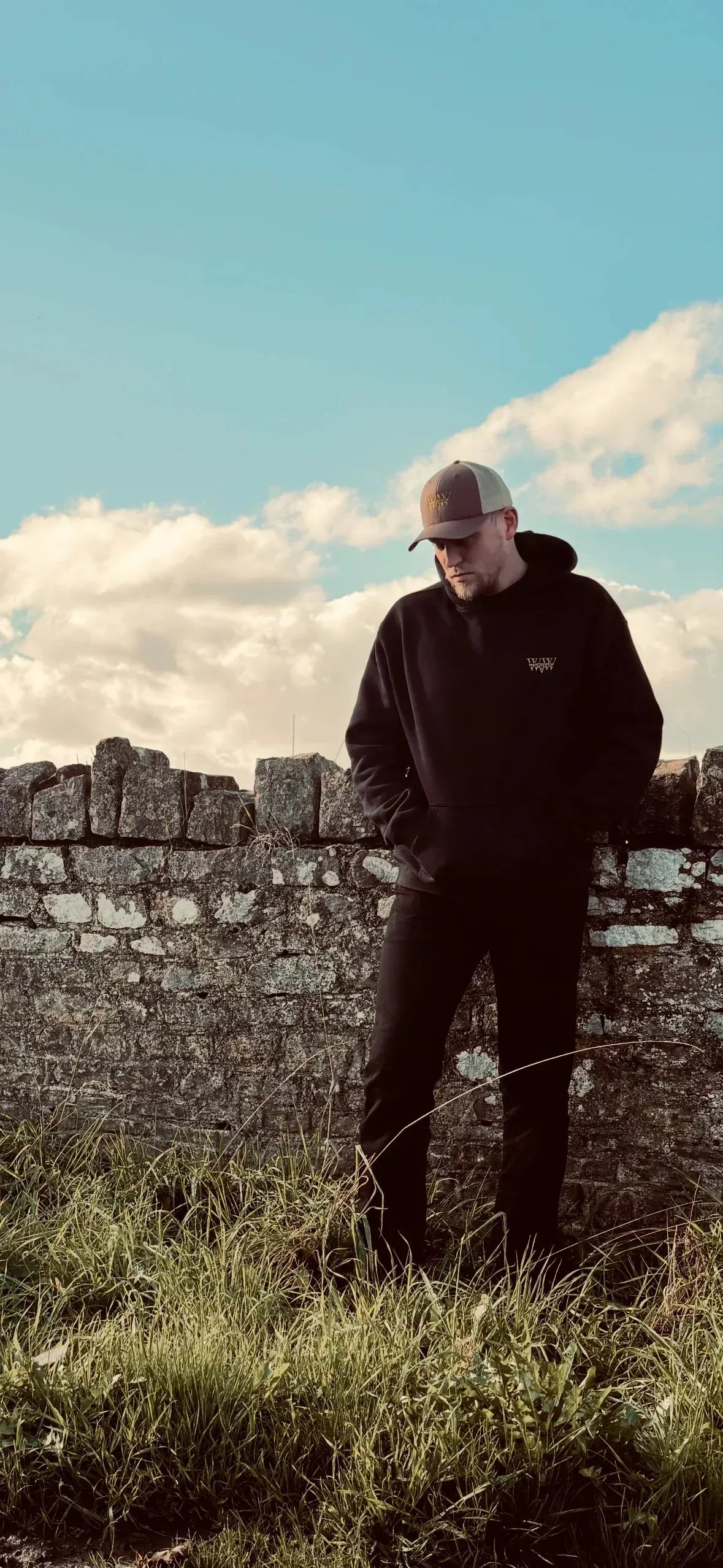 Outlaw Spirit Oversized Hoodie – Black - WanderWest