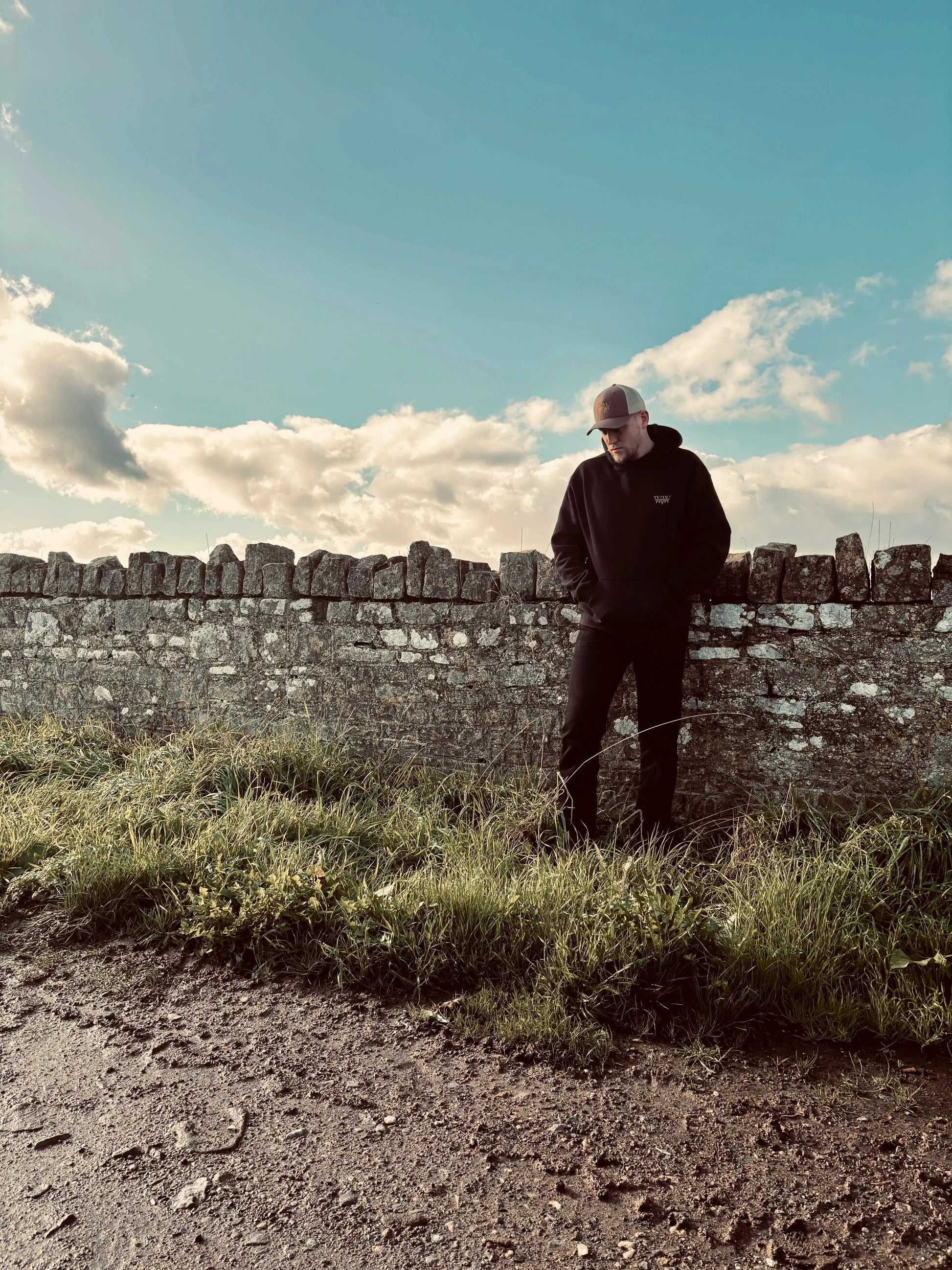 Outlaw Spirit Oversized Hoodie – Black - WanderWest