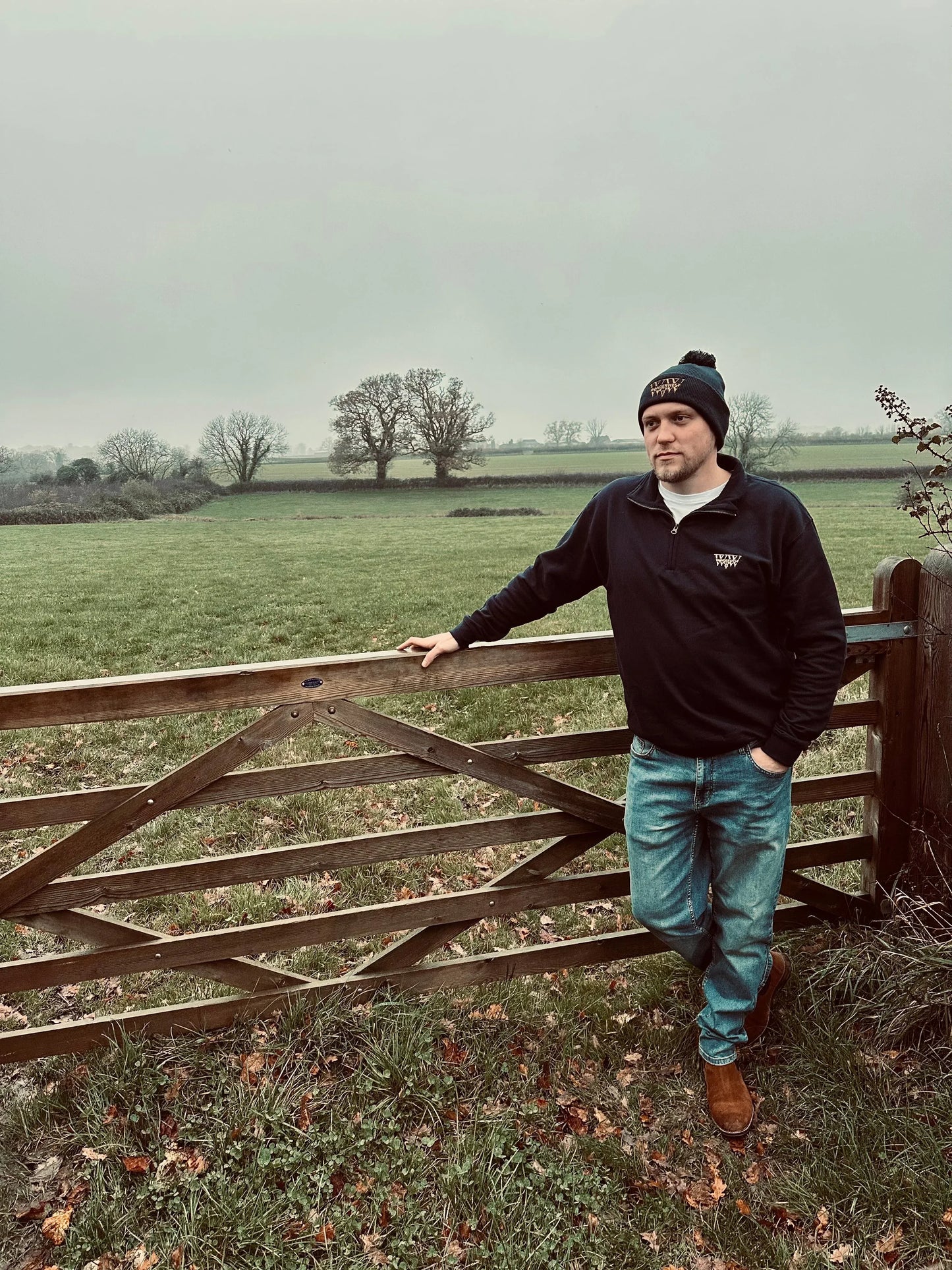 Coastal Rider Quarter Zip – French Navy - WanderWest