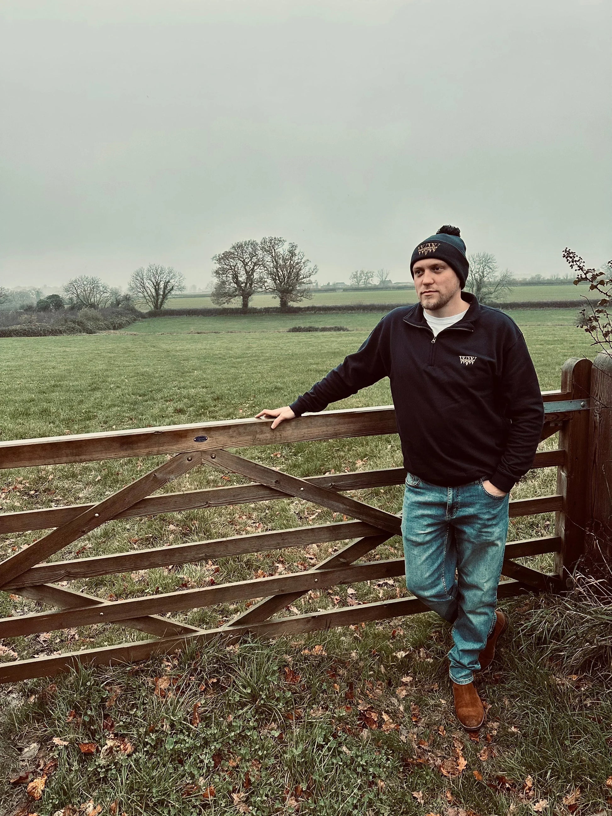 Coastal Rider Quarter Zip – French Navy - WanderWest