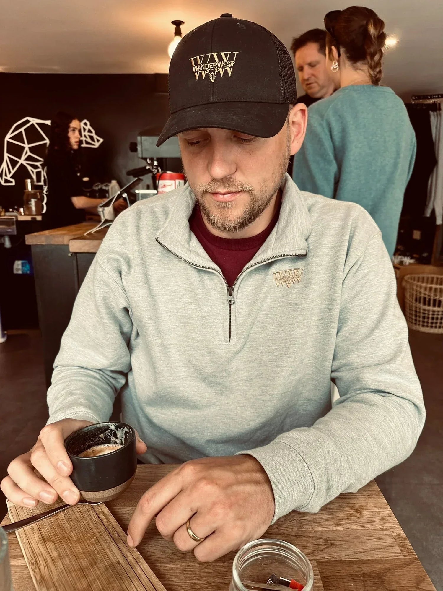 WanderWest Midnight Rider Trucker – Black - WanderWest