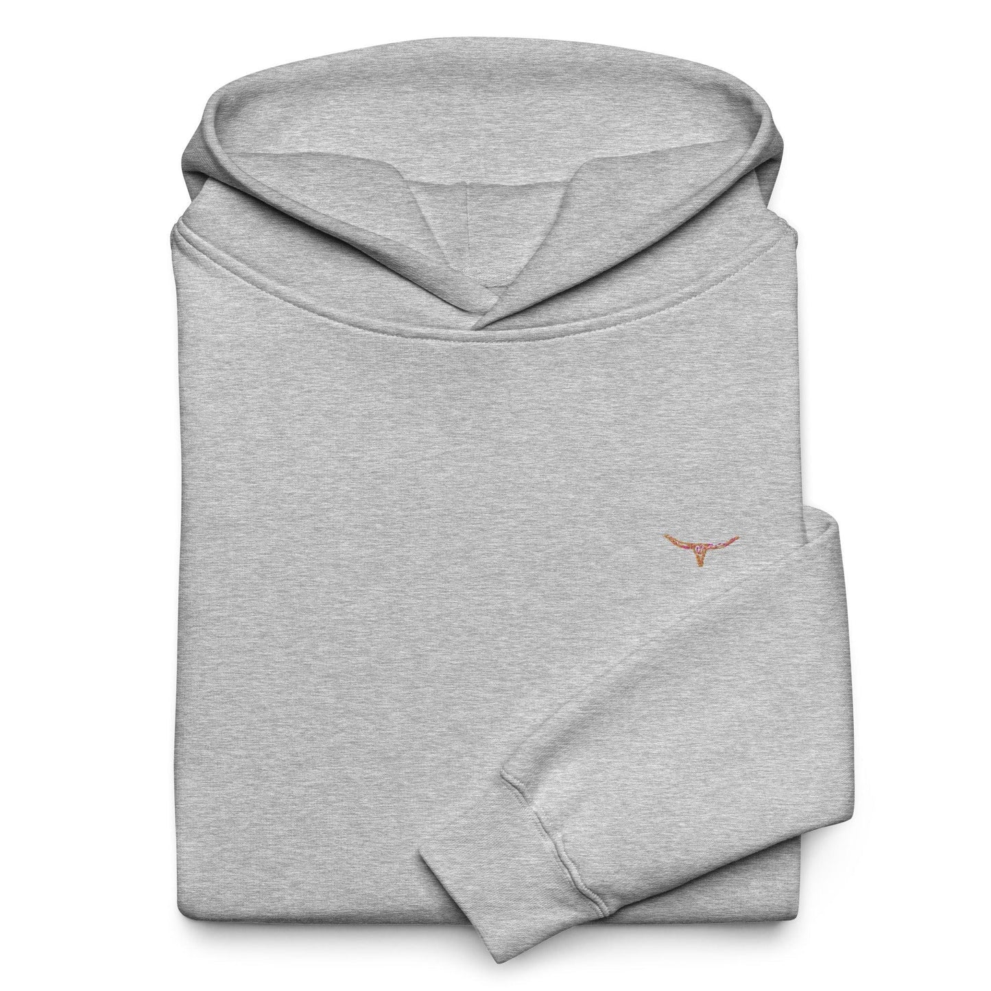 Longhorn Dusty Ridge Oversized Hoodie – Heather Grey - WanderWest