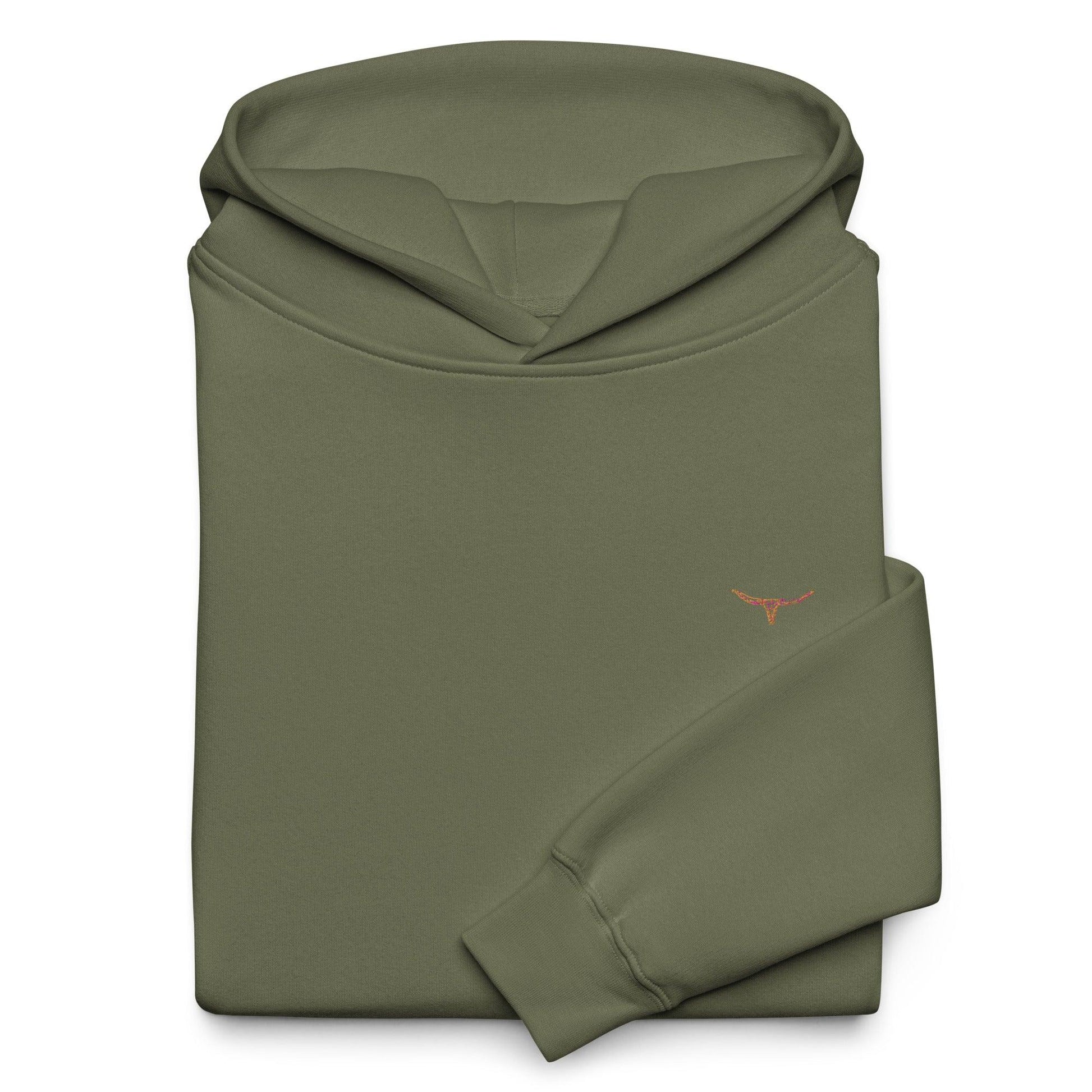 Longhorn Frontier Trail Oversized Hoodie – Cypress - WanderWest