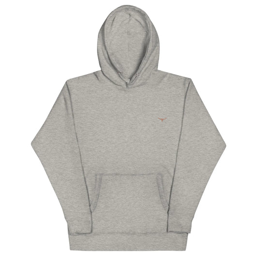 Longhorn Dusty Creek Hoodie – Grey - WanderWest