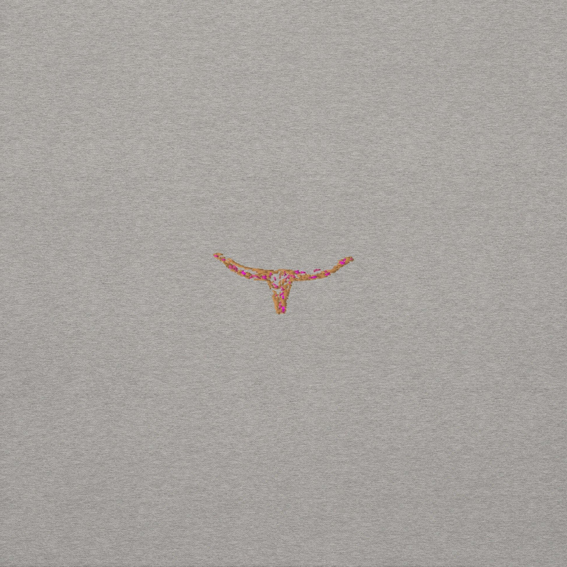 Longhorn Dusty Creek Hoodie – Grey - WanderWest