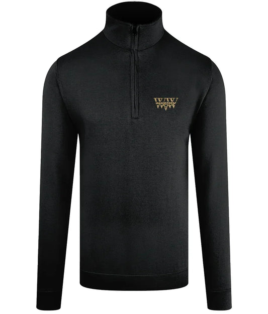 Outlaw Range Quarter Zip – Jet Black - WanderWest