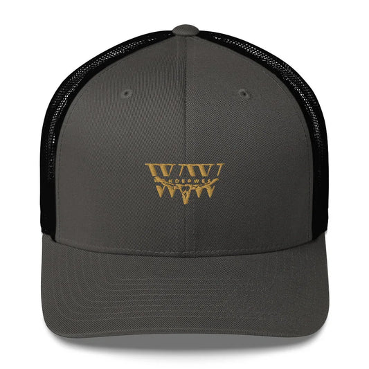 WanderWest Smokehouse Trucker – Charcoal/Black - WanderWest