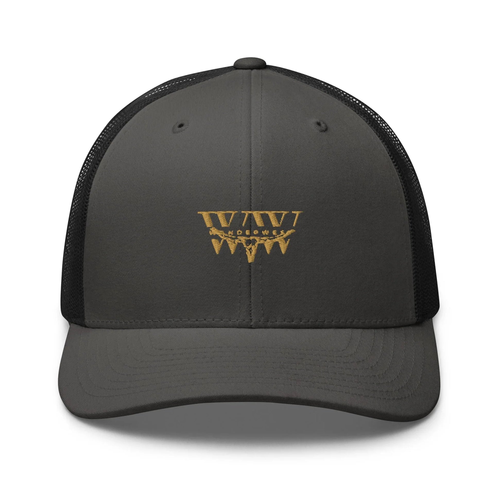 WanderWest Smokehouse Trucker – Charcoal/Black - WanderWest