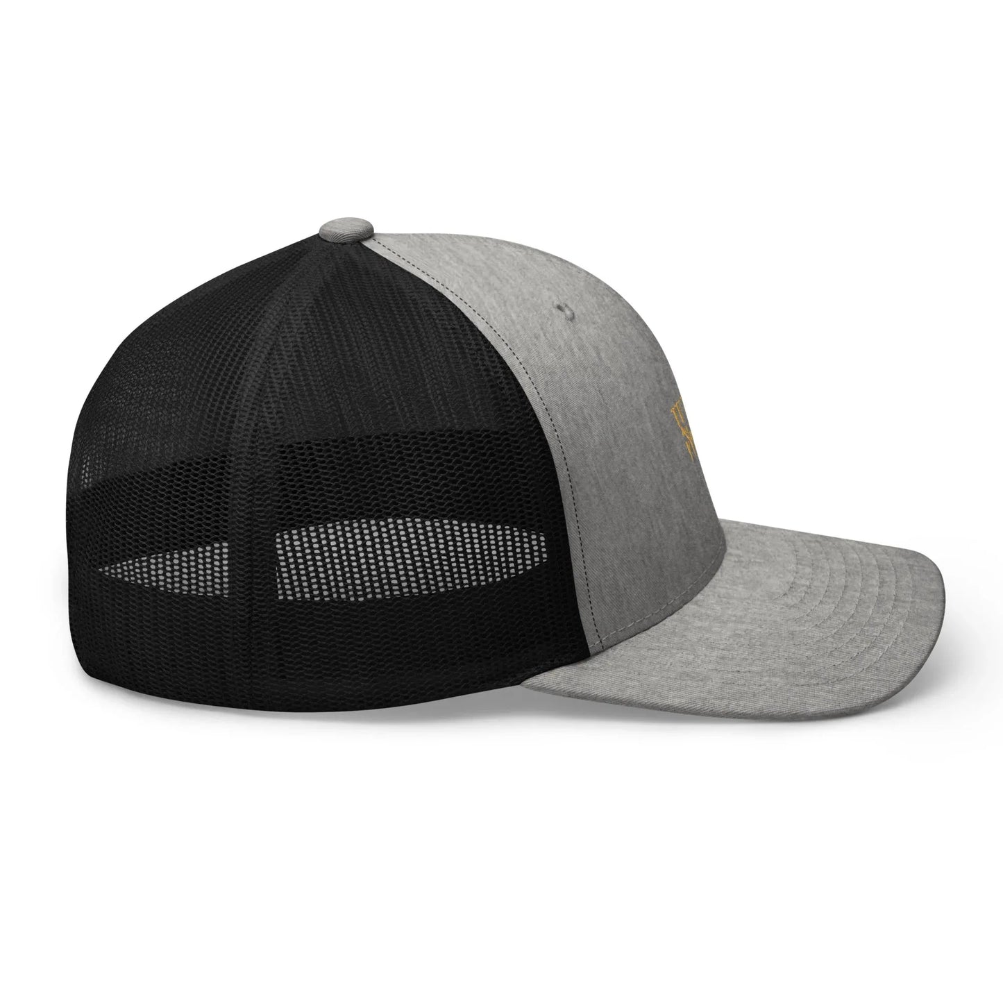 WanderWest Ashwood Pines Trucker – Heather/Black - WanderWest