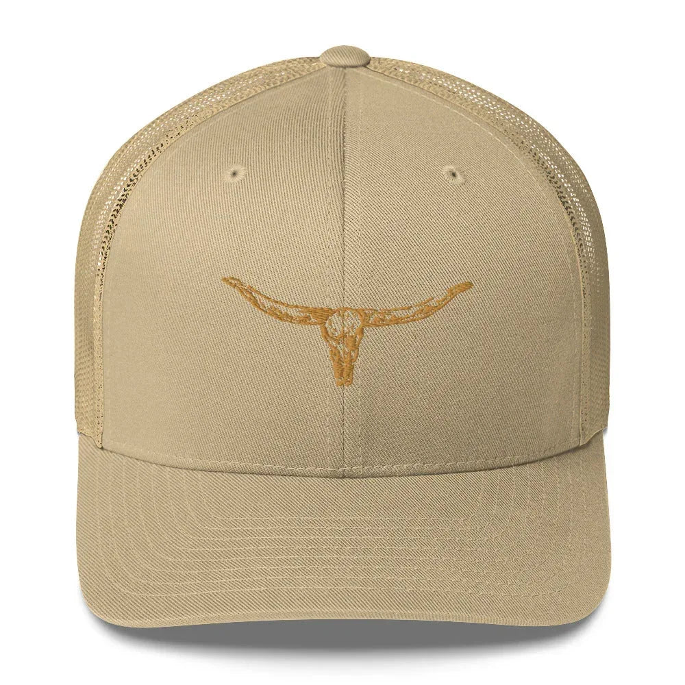 Sundown Trail Trucker – Khaki - WanderWest