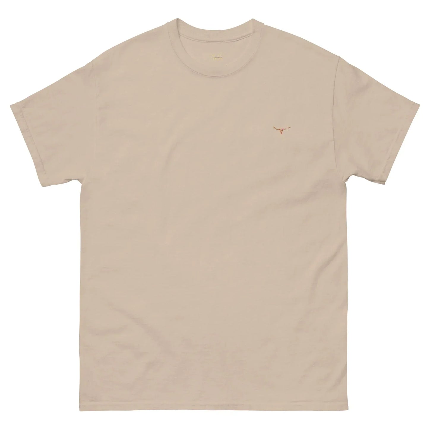 Longhorn Bull Skull Desert Drift Tee – Sand - WanderWest