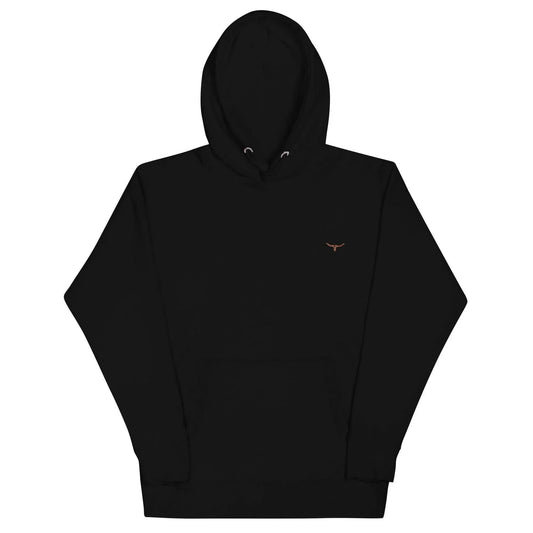 Longhorn Outlaw Ridge Hoodie – Black - WanderWest
